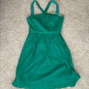 Green J Crew Dress